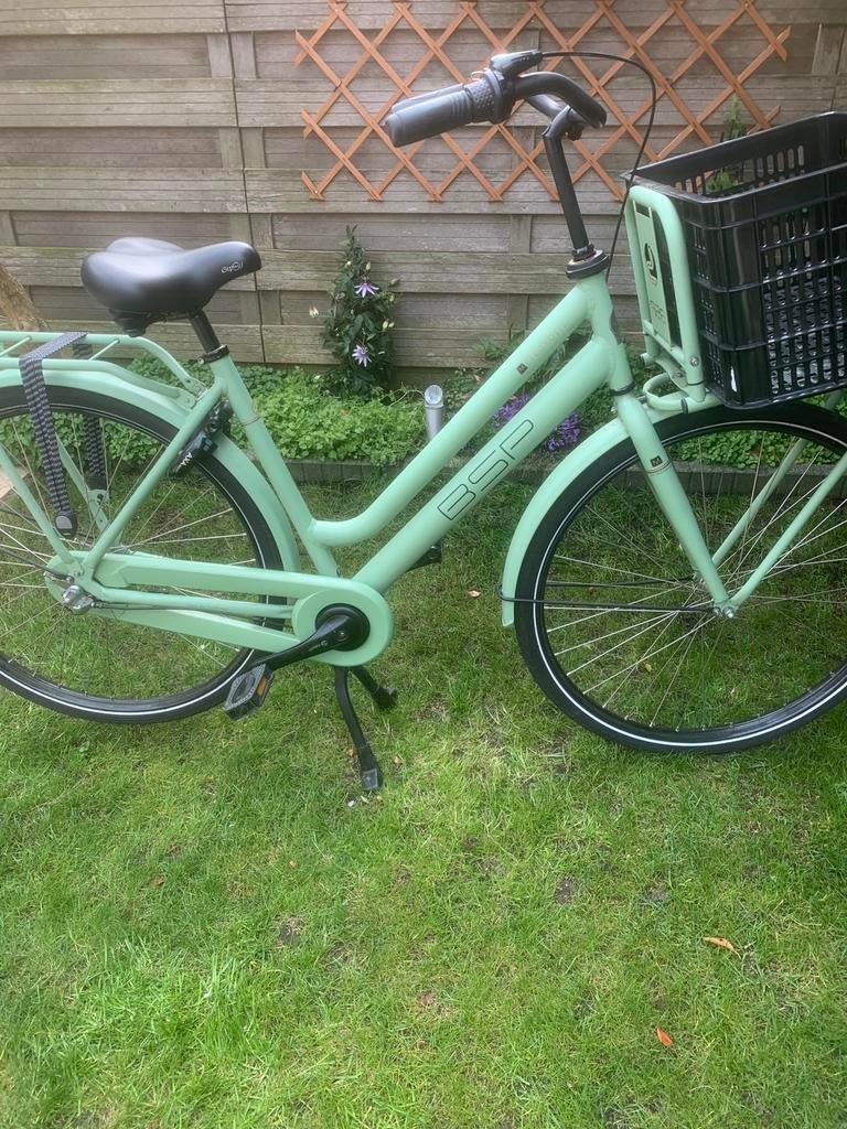 Bsp metropolis damesfiets NIEUWSTAAT, Versnellingen, Zo goed als nieuw, 50 tot 53 cm, Ophalen