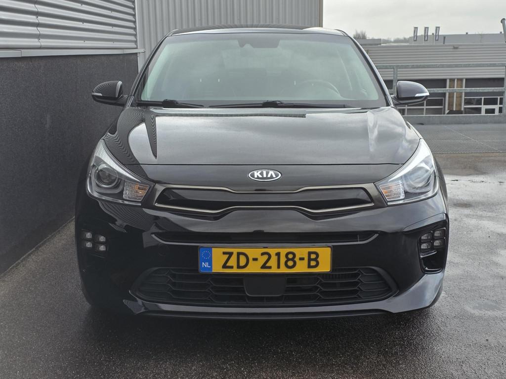 Kia Rio 1.0 TGDI GT-Line Stoel- & Stuurwiel verwarmd, Naviga, Auto's, Kia, Voorwielaandrijving, Gebruikt, Euro 6, Leder en Stof