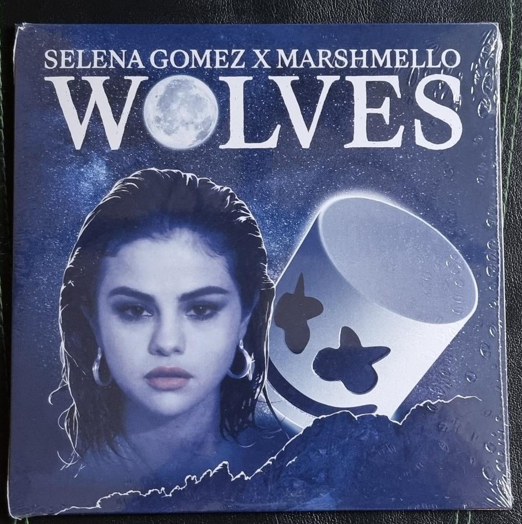 Selena Gomez & Marshmello CLEAR 7" VINYL Wolves, 7 inch, Single, Ophalen of Verzenden, Pop