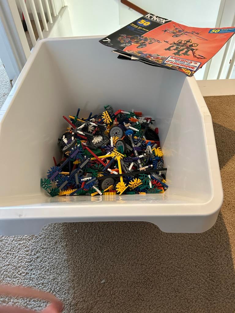 K'nex met boekjes, Ophalen, Gebruikt, K'nex