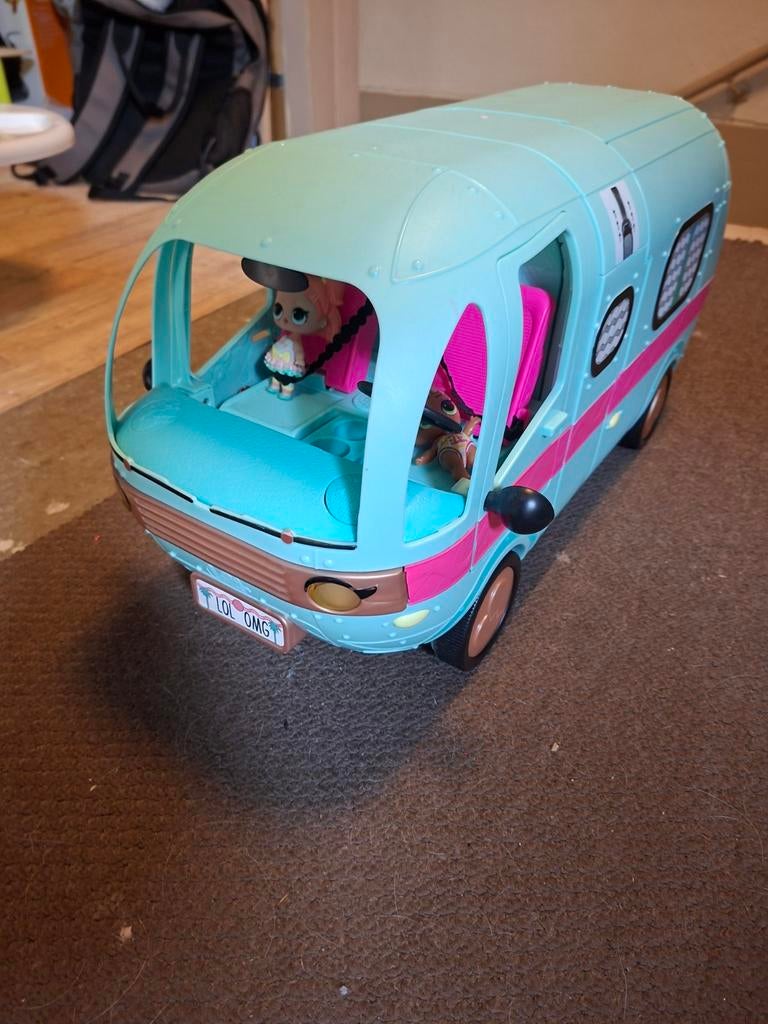 LOL Surprise Camper met poppetjes, Ophalen, Gebruikt