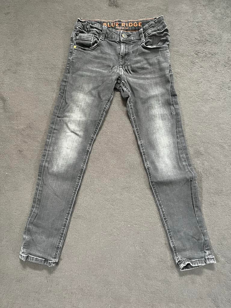 Zwarte Blue Ridge spijkerbroek maat 134, Ophalen of Verzenden, Gebruikt, Jongen, Broek