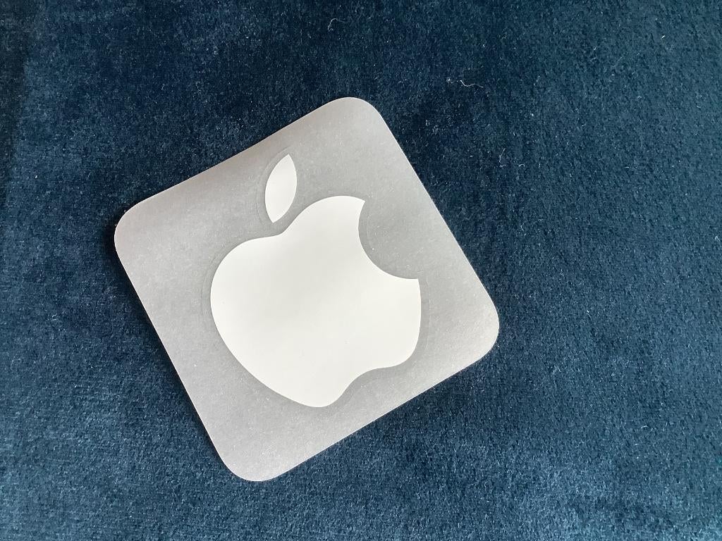 Sticker APPLE, Ophalen of Verzenden, Nieuw, Merk