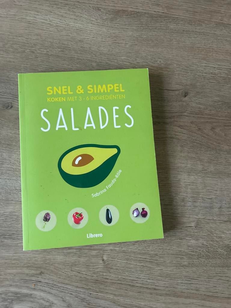 Snel & Simpel Salades Kookboek, Hoofdgerechten, Vegetarisch, Overige gebieden, Ophalen