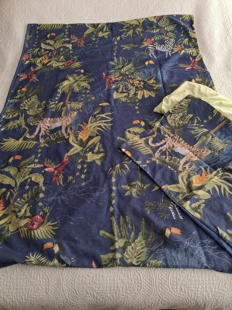 Kinderdekbedovertrek 100x135 met hoeslaken, Ophalen, Hoeslaken of Sloop, Zo goed als nieuw, Jongetje of Meisje