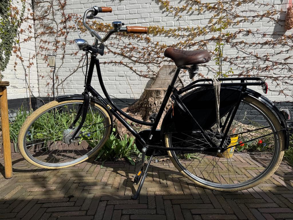 Batavus Old Dutch Deluxe zgan, Fietsen en Brommers, Fietsen | Dames | Omafietsen, Ophalen, Versnellingen, Batavus, Zo goed als nieuw