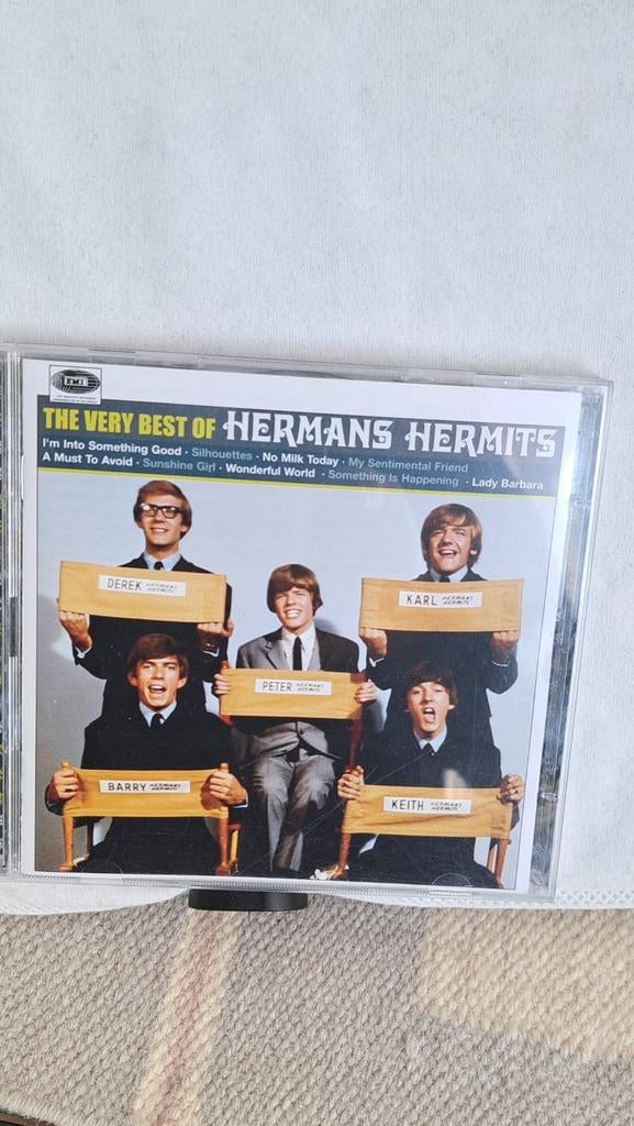 2 cd box  the very best of Hermans Hermits, Ophalen of Verzenden, 1960 tot 1980, Zo goed als nieuw, Boxset