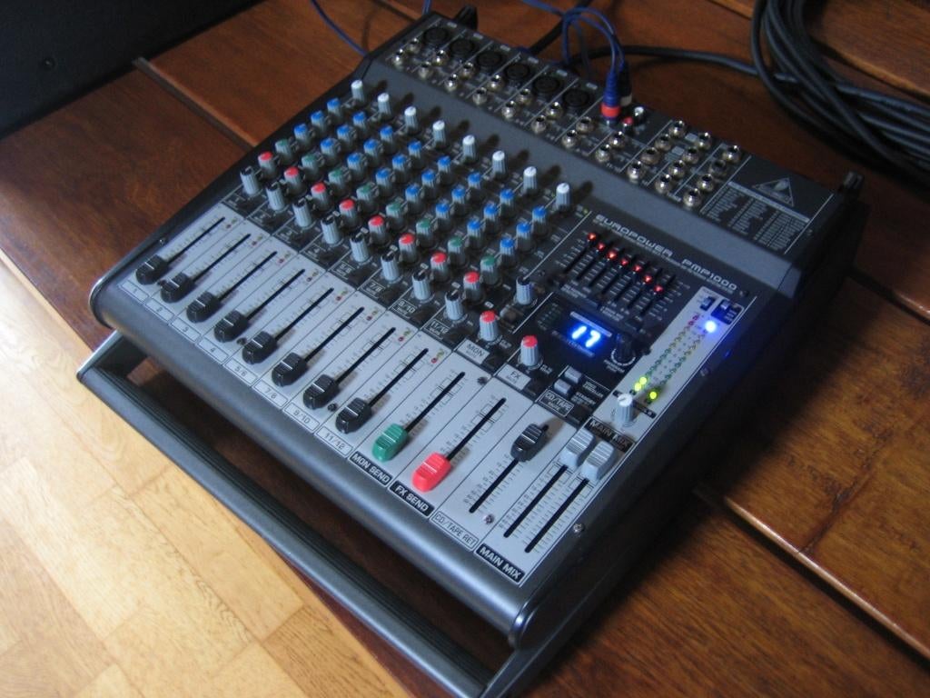 Behringer Europower PMP-1000 powered mengpaneel, Ophalen, Zo goed als nieuw, Audio