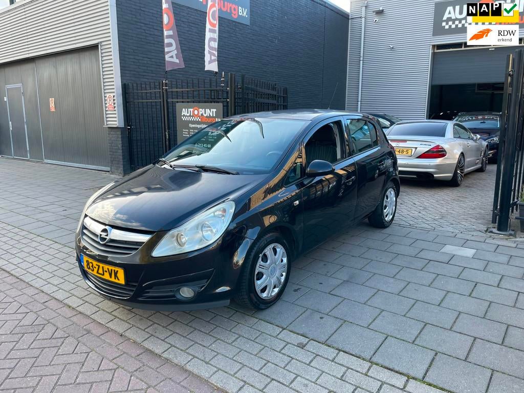 Opel Corsa 1.4-16V Enjoy 2e Eigenaar! Airco NAP APK 1 Jaar, Voorwielaandrijving, 1063 kg, Gebruikt, 4 cilinders