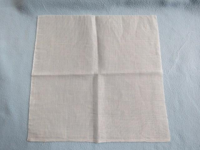 Stukje borduurstof kaaslinnen voor 1-draads borduren 30 x 30, Ophalen of Verzenden, Nieuw, Handborduren, Onderdeel of Toebehoren