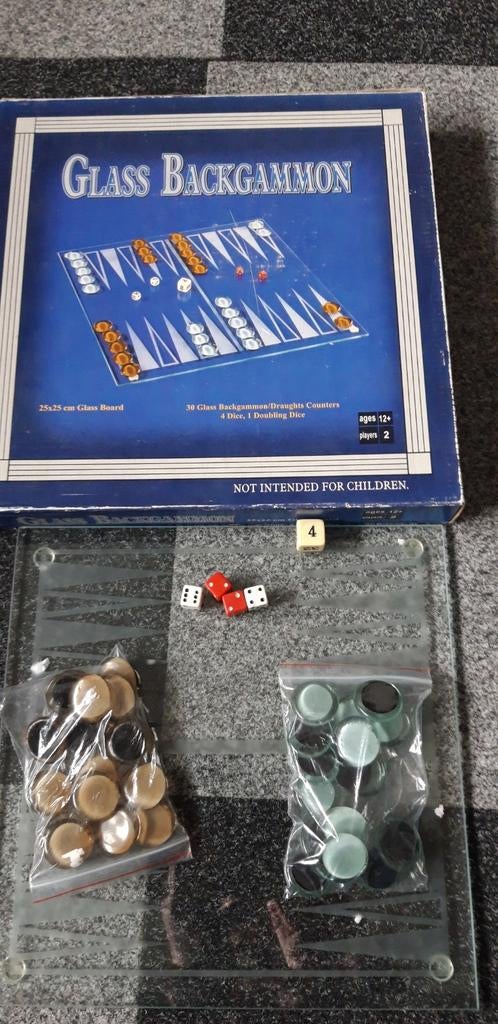Backgammon spel, Een of twee spelers, Ophalen of Verzenden, Nieuw
