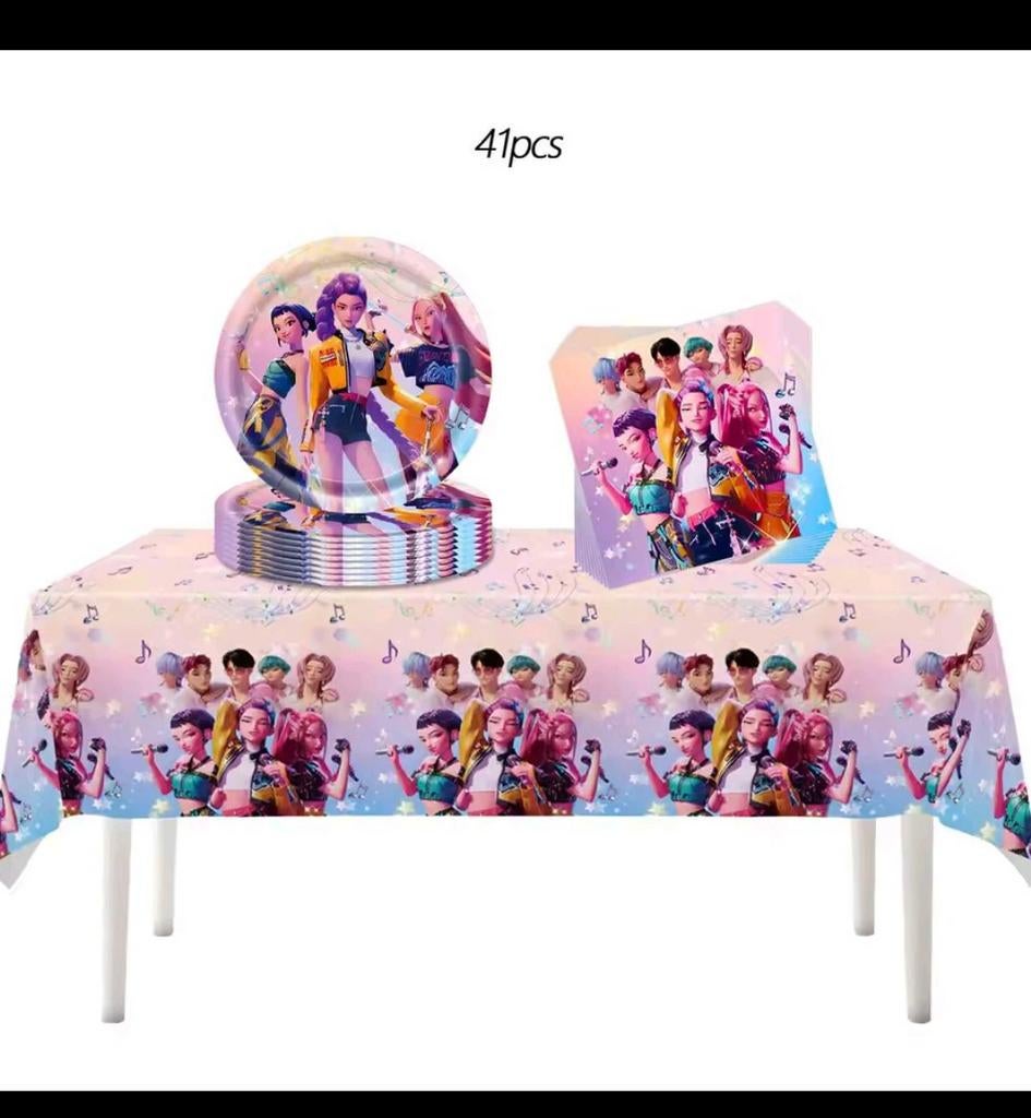 Nieuw Feestpakket 41-delig voor Kinderfeestjes, Ophalen, Nieuw, Feestartikel, Verjaardag