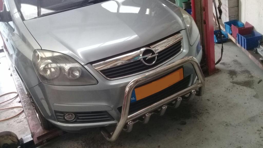 Opel Zafira Pushbar met carterbeschermer, Auto diversen, Tuning en Styling, Niet ingevuld, Niet ingevuld, Niet ingevuld
