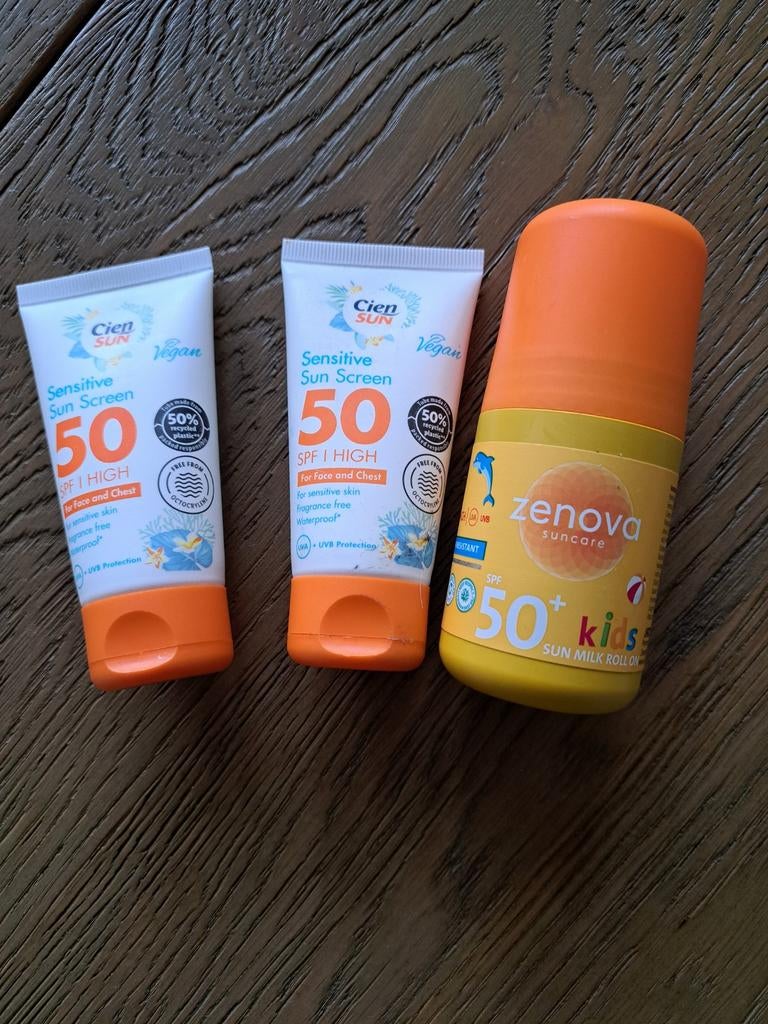 Zon beschermings producten nieuw., Sieraden, Tassen en Uiterlijk, Uiterlijk | Lichaamsverzorging, Ophalen of Verzenden, Nieuw