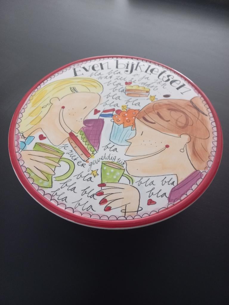 Taartplateau 'Blond' servies, Ophalen, Blond Amsterdam, Nieuw, Schaal of Schalen