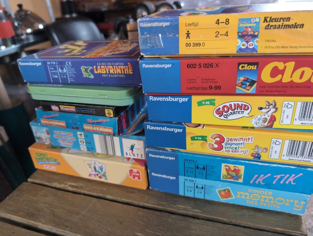 Kleine spelletjes, Ophalen of Verzenden, Zo goed als nieuw