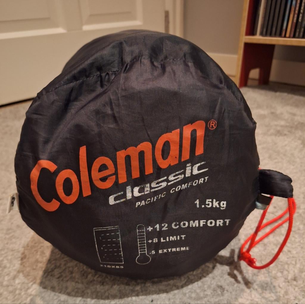 Coleman classic pacific comfort, Caravans en Kamperen, Slaapzakken, Ophalen, Zo goed als nieuw