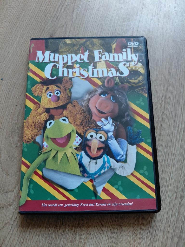 Muppet Show Family Christmas dvd., Alle leeftijden, Poppen, Ophalen of Verzenden, Zo goed als nieuw