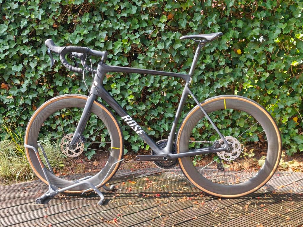 Rose X-lite 04 Racefiets maat XL 62 cm - Carbon, 105, 28 inch, Carbon, Heren, Zo goed als nieuw
