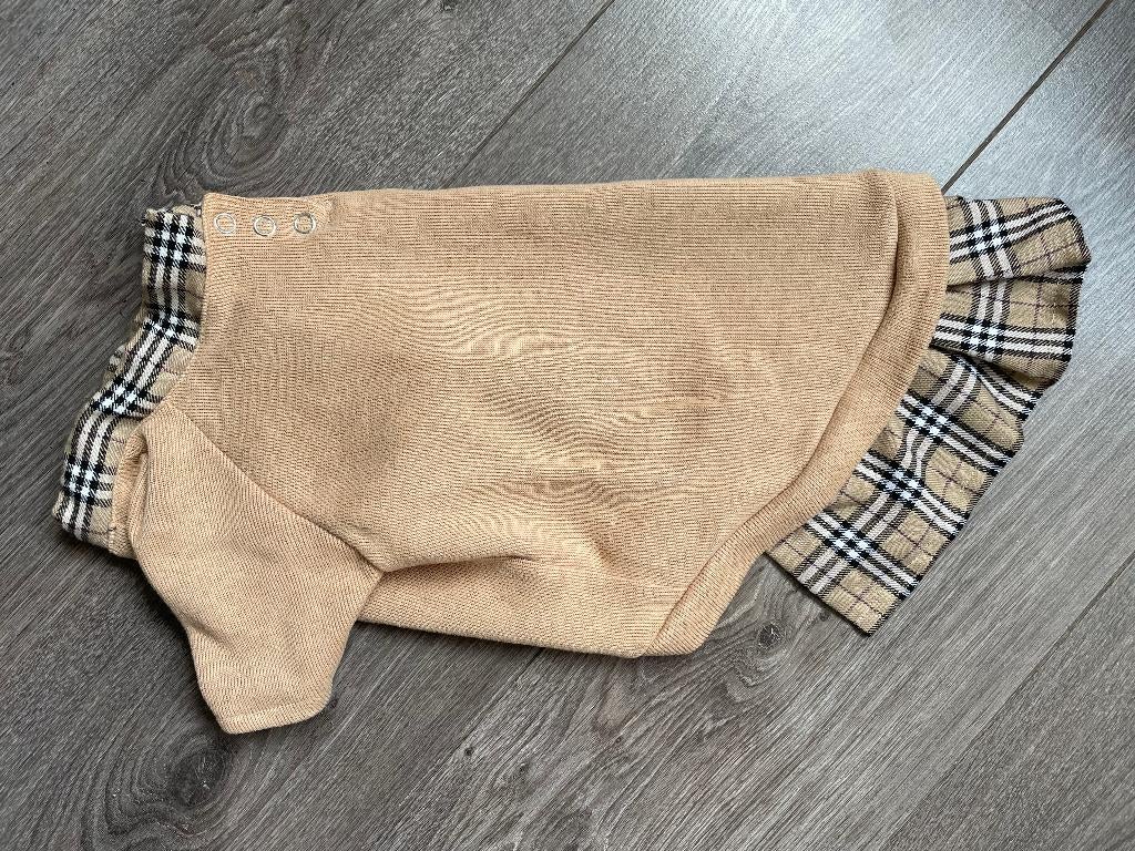 Honden Truitje burberry Look, Dieren en Toebehoren, Ophalen of Verzenden, Nieuw, Hondentrui