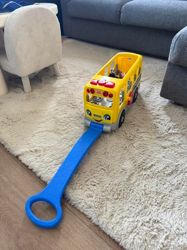 grote schoolbus little people, Ophalen of Verzenden, Speelset