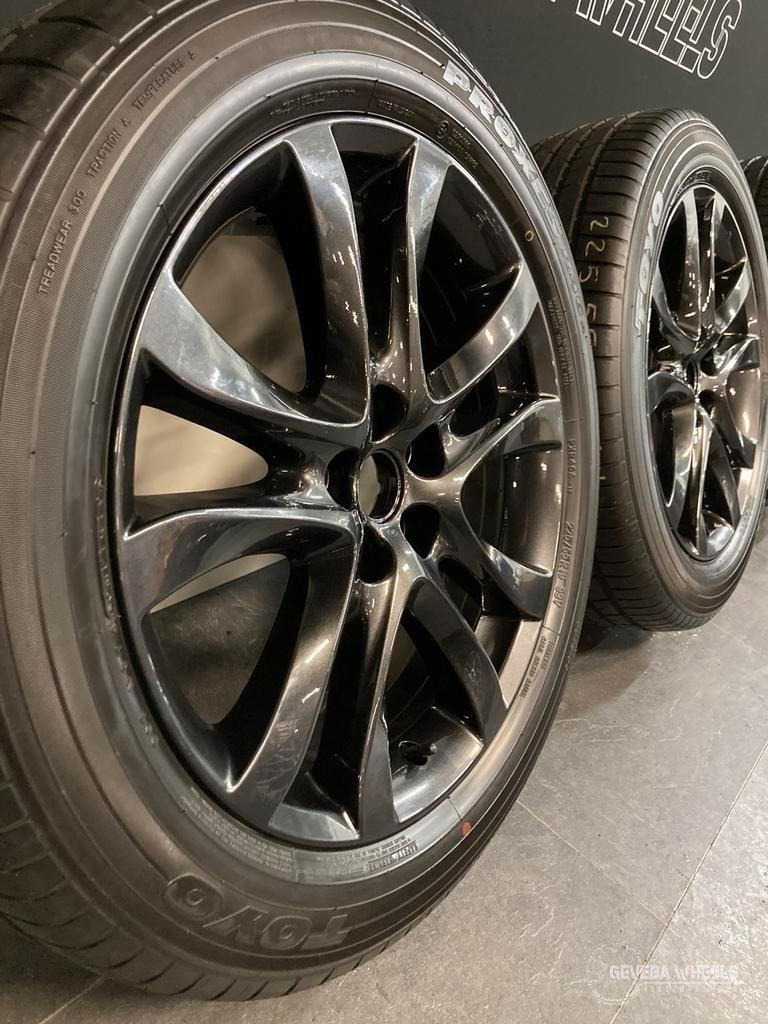 19'' originele Mazda CX5 CX-5 velgen + banden 5x114.3 9965 0, Auto-onderdelen, Banden en Velgen, 19 inch, Gebruikt, -, -