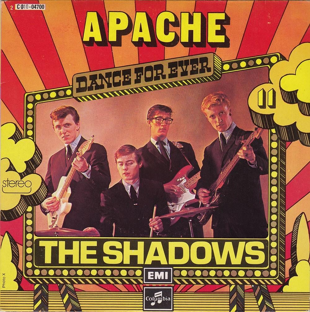 The Shadows - Apache / Guitar Tango 7", 7 inch, Single, Ophalen of Verzenden, Zo goed als nieuw