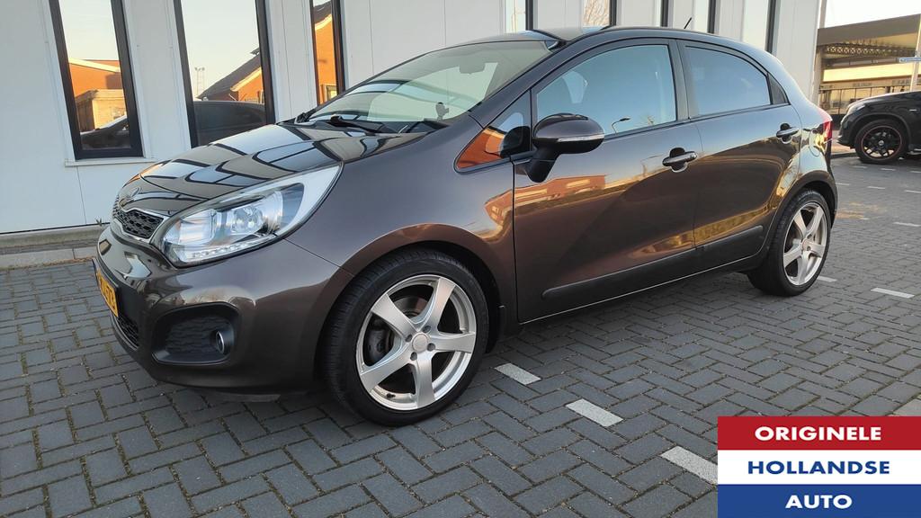 Kia Rio 1.4 CVVT Super Pack Automaat Cruise Control 27.152KM, Euro 5, 450 kg, Gebruikt, Huisgarantie