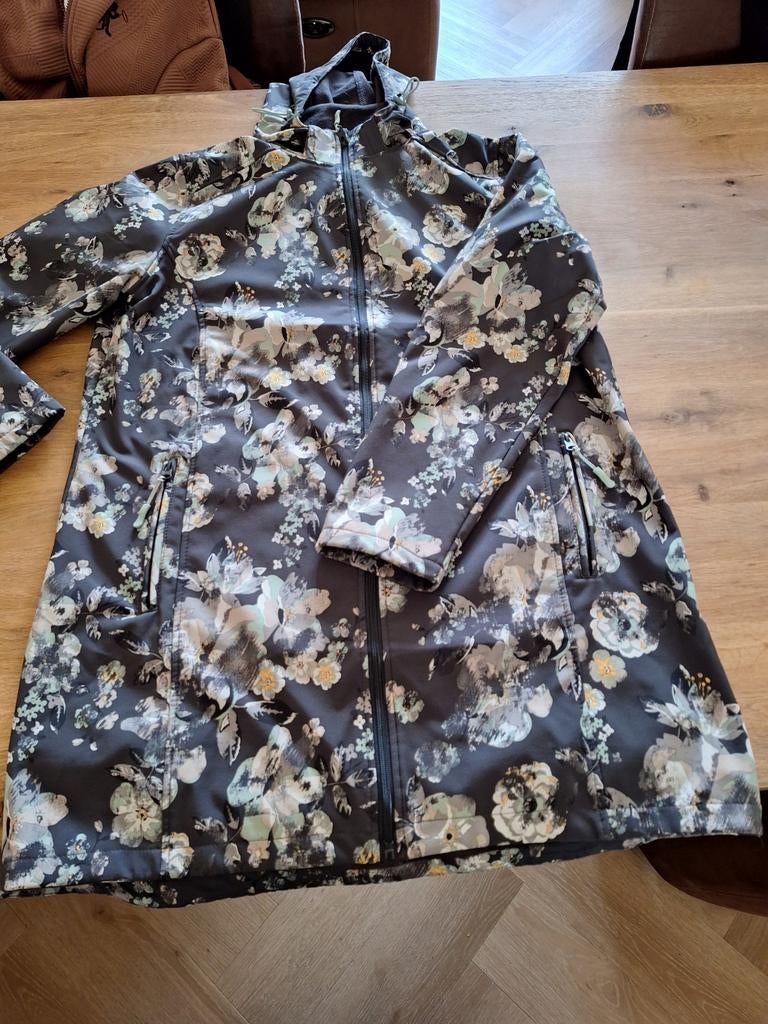 Jas, Ophalen of Verzenden, Zo goed als nieuw, Maat 42/44 (L), Zwart