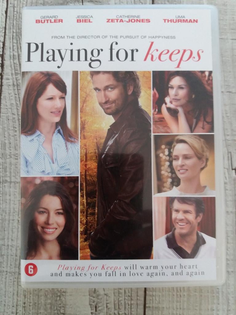 Playing for Keeps - Butler Lomax Jessica Zeta-Jones Biel, Cd's en Dvd's, Vanaf 6 jaar, Ophalen of Verzenden, Zo goed als nieuw