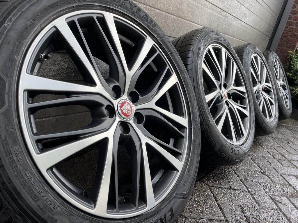 20 inch Orig Jaguar F Pace E Pace I Pace velgen zomerbanden, -, -, Banden en Velgen, Ophalen of Verzenden