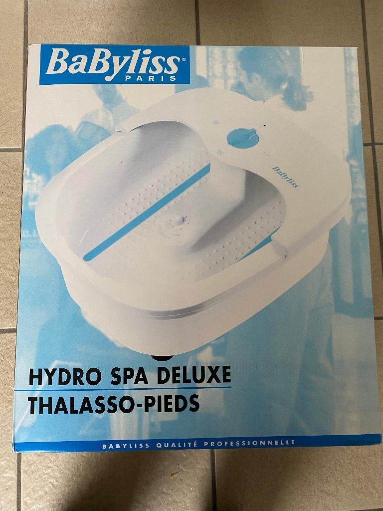 nieuw in doos BaByliss voet massage bad - Hydro Spa Deluxe, Ophalen of Verzenden, Nieuw, Hand- en Voetverzorging