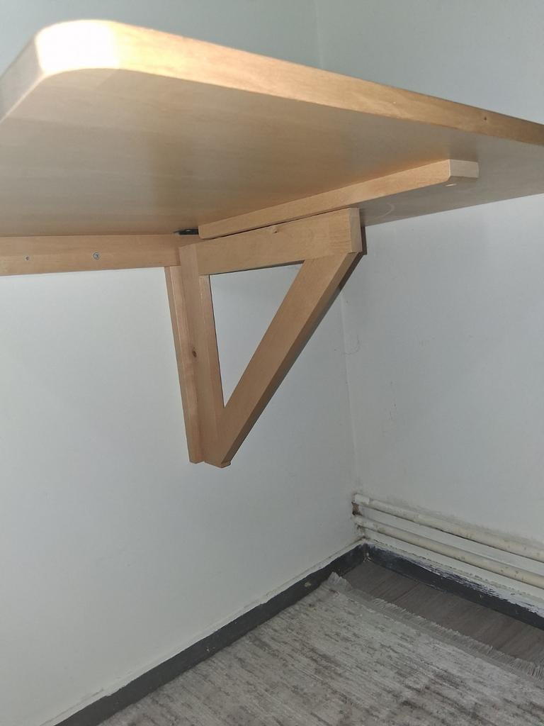 Klaptafel, Huis en Inrichting, Tafels | Eettafels, 50 tot 100 cm, Zo goed als nieuw, Rechthoekig, 50 tot 100 cm