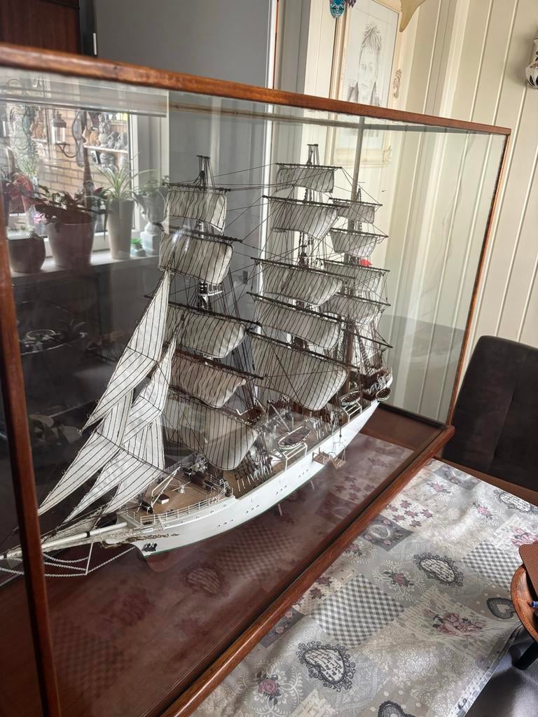 schaalmodel boot  Danmark, Hobby en Vrije tijd, Modelbouw | Boten en Schepen, Ophalen, Zo goed als nieuw, Groter dan 1:32, Overige merken