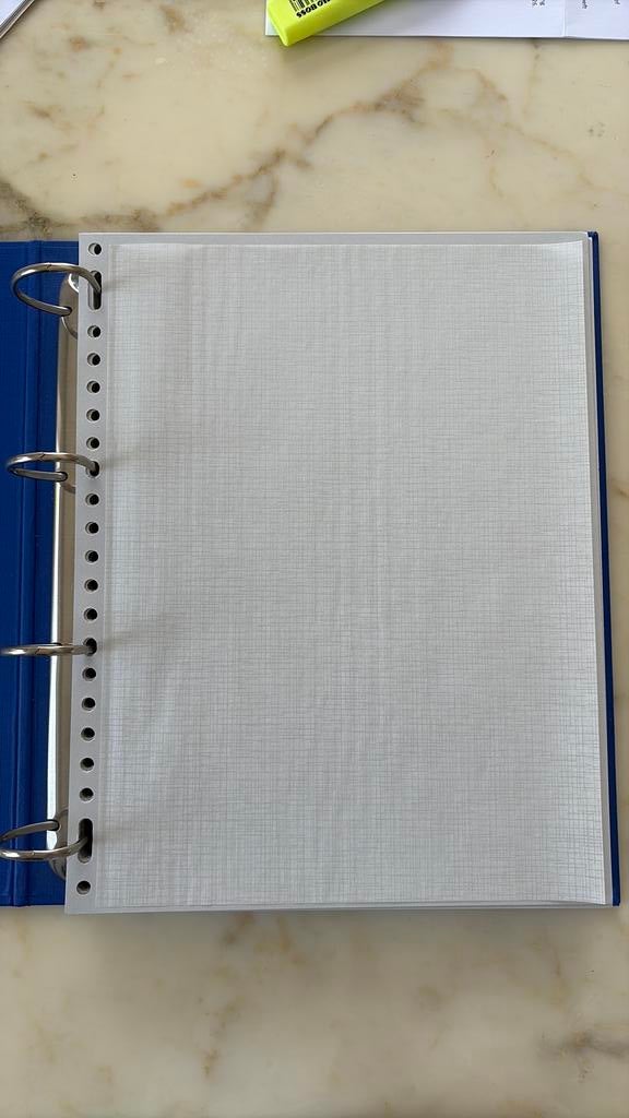 49/50 Foto bladen voor ringband nieuwstaat, Audio, Tv en Foto, Fotoalbums en Accessoires, Ophalen of Verzenden, Zo goed als nieuw