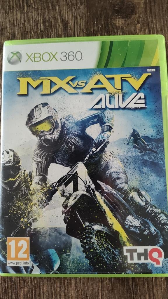 MX vs ATV ALIVE xbox360, Vechten, 2 spelers, Ophalen of Verzenden, Zo goed als nieuw