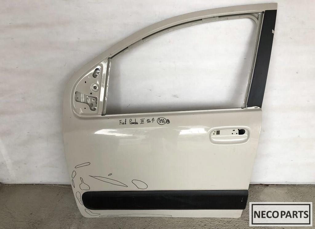 FIAT PANDA 3 2012 PORTIER DEUR PORTIEREN DEUREN OP AANVRAAG!, Gebruikt, Achterklep, Ophalen of Verzenden, Achter