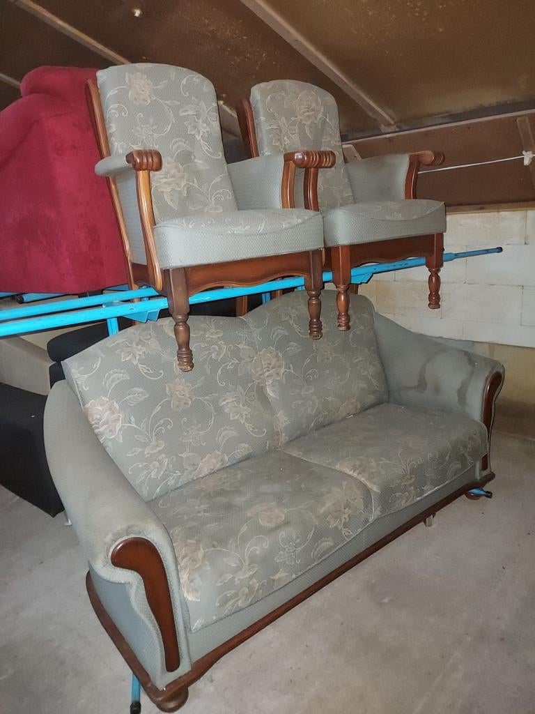 Trailer vol gebruikte bankstellen tweedehands bakken export, Ophalen, Gebruikt