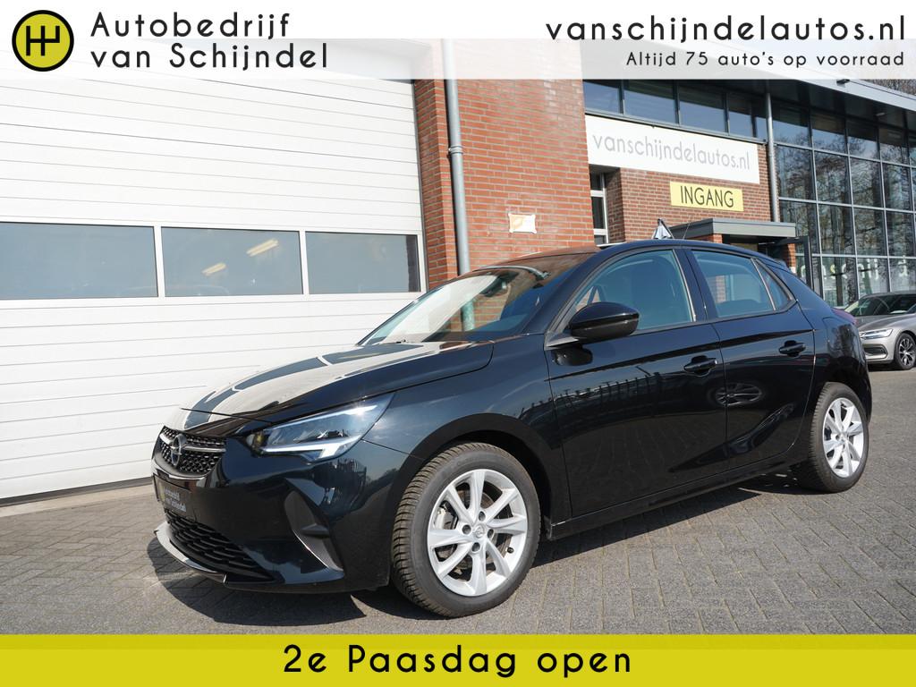 Opel Corsa 1.2 101PK ELEGANCE LUXE SEPT 2023 1E EIGENAAR AND, Auto's, Opel, Voorwielaandrijving, Stof, Gebruikt, Zwart