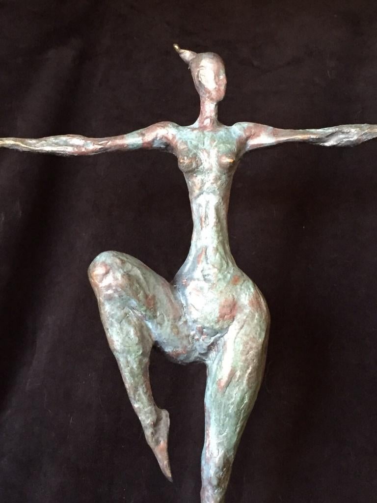 Bronzen vrouw Milo 52cm!! groot abstract zuiver mooi brons, Ophalen of Verzenden