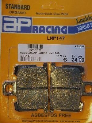 Remblokken AP Lockheed XJ-XV-RD-XT-XVZ-FZR-TDM-Vmax., Ophalen of Verzenden, Nieuw