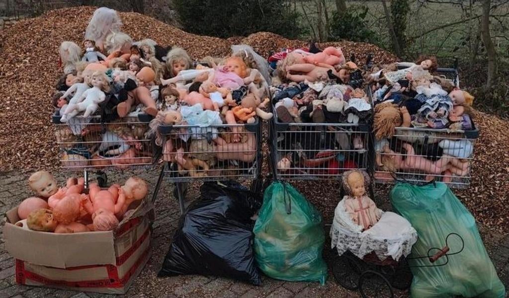 Diverse antieke poppen., Diversen, Rommelmarktspullen, Ophalen