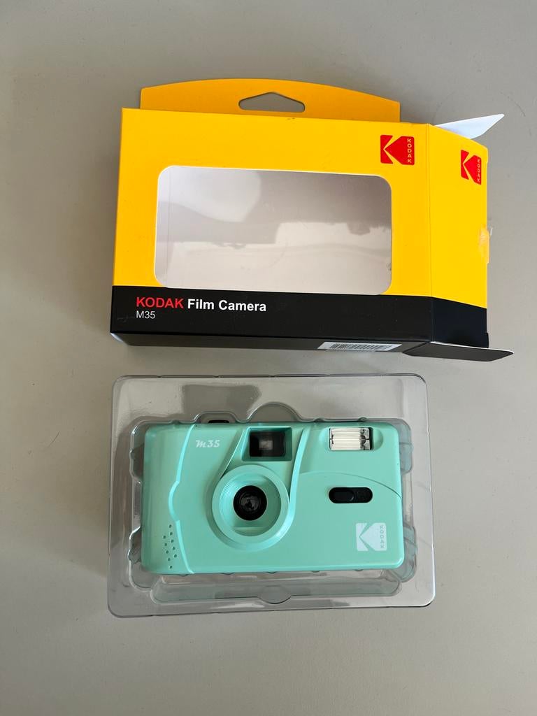 Kodak M35 filmcamera, Ophalen of Verzenden, Zo goed als nieuw, Compact, Kodak