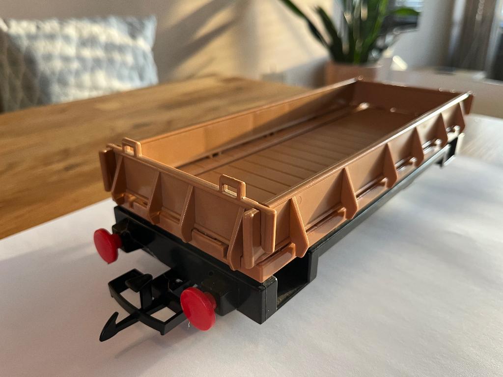 Playmobil 4104 lage vrachtwagon, Ophalen of Verzenden, Gebruikt, Complete set