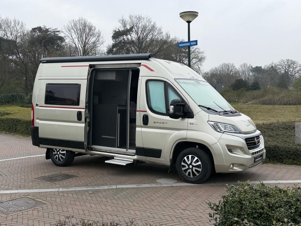 Livingstone Sport K2 5.40m-Perfecte staat-2021-Zeer compleet, Caravans en Kamperen, Buscamper of Camperbus, Fiat, Diesel, Chausson