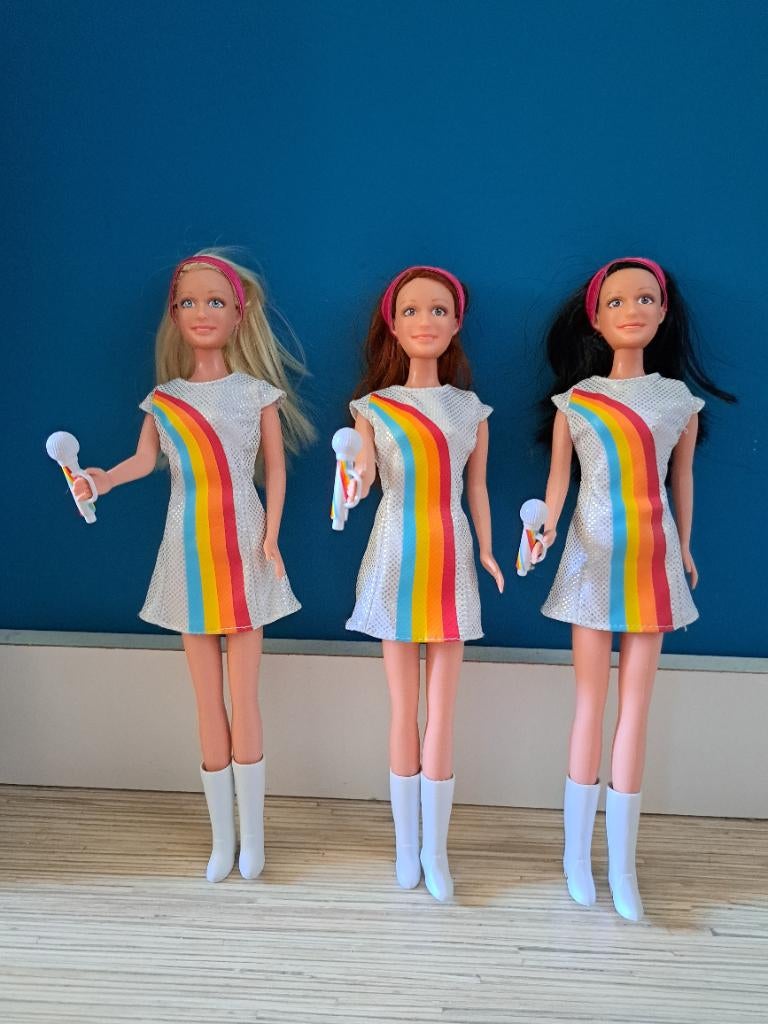 K3 barbies, Ophalen of Verzenden, Gebruikt, Barbie
