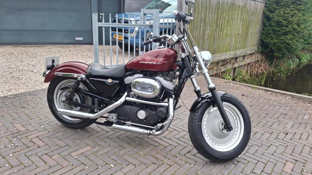 Zeer mooie Harley Davidson Sportster 883 uit 1999