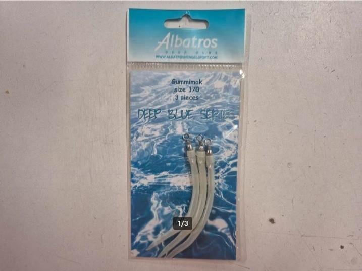 5x Albatros Gummimak 1/0, Ophalen of Verzenden, Nieuw, Overige typen