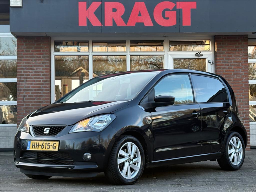 Seat Mii Sport Connect 1.0 60 pk - 5drs - airco - lichtmetaa, Voorwielaandrijving, Stof, Gebruikt, 840 kg