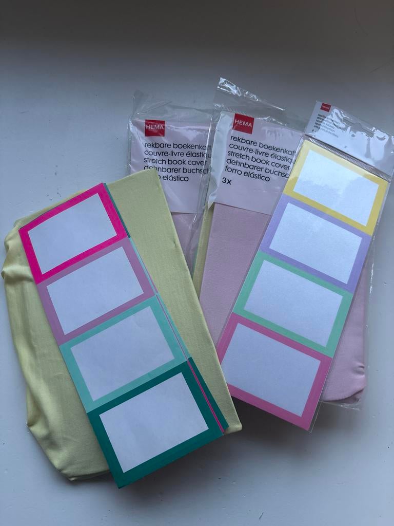 Rekbare kaften met etiketten, Diversen, Ophalen of Verzenden, Nieuw